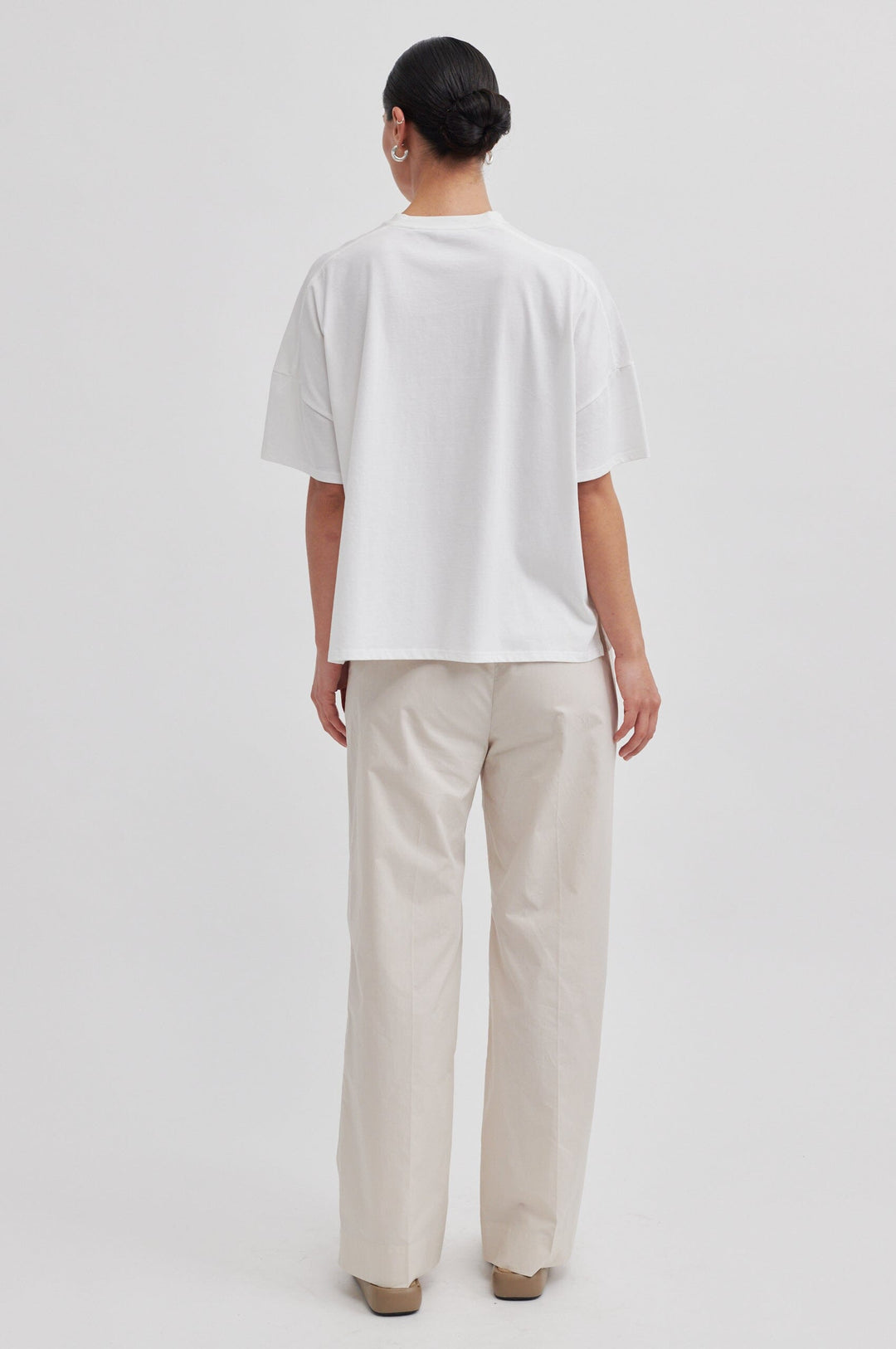 Second Female - Glitta Tee - 1001 White T-shirts 