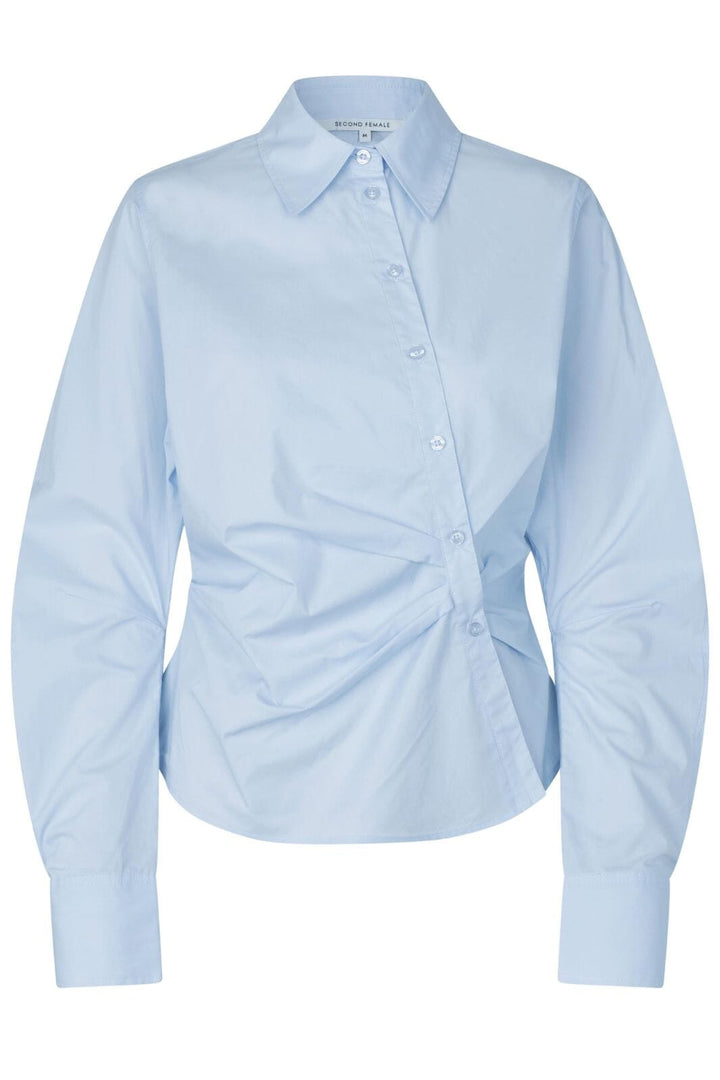 Second Female - Hill Shirt 60401 - 5125 Halogen Blue Skjorter 