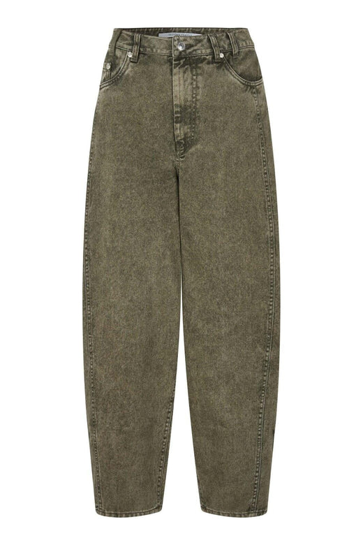 Second Female - Jaye Denim Barrel Jeans 60948 - 4117 Green Denim Jeans 