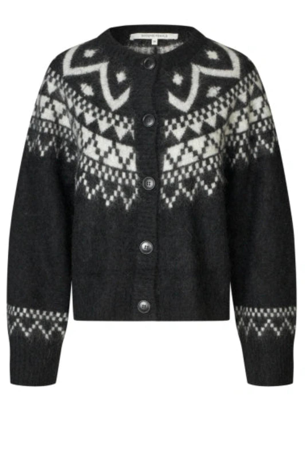 Second Female - Kalia Knit Cardigan 61252 - 8001 Black Cardigans 