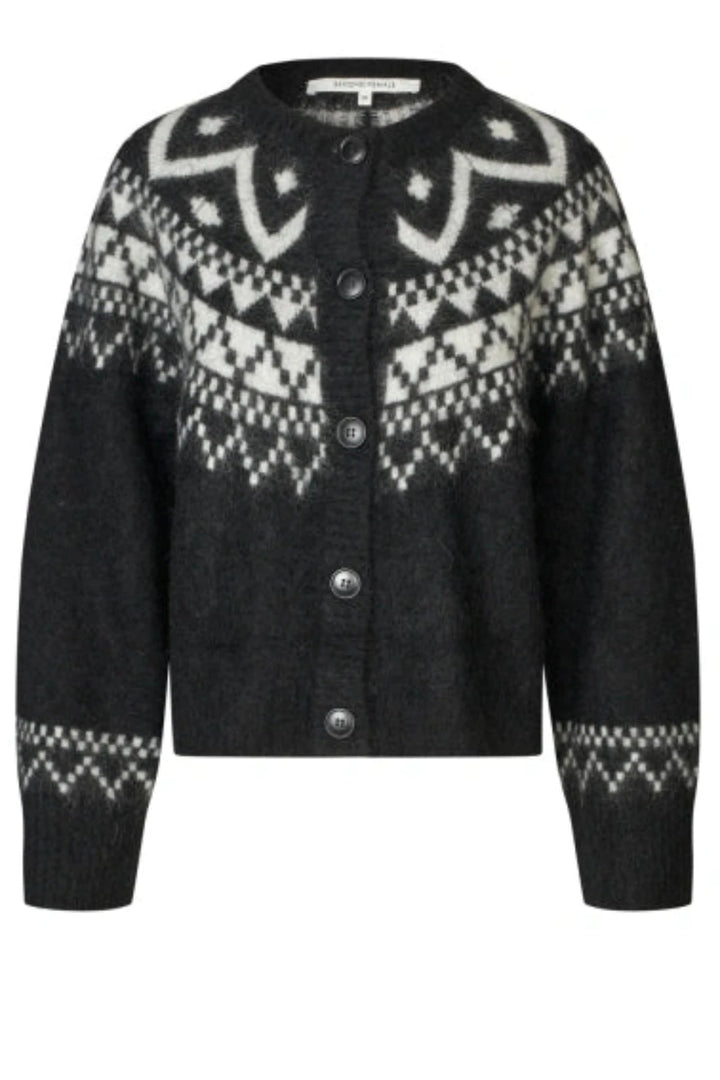 Second Female - Kalia Knit Cardigan 61252 - 8001 Black Cardigans 
