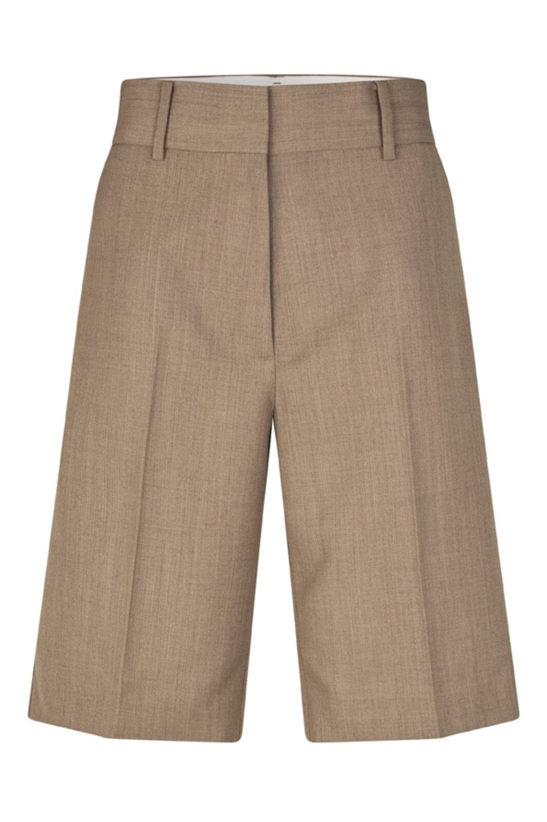 Second Female - Levelup Tailored Shorts 59846 - 6144 Mid Brown Melange