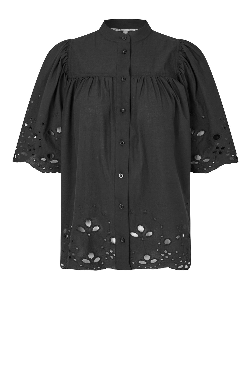 Second Female - Limonata Shirt - 8001 Black Skjorter 