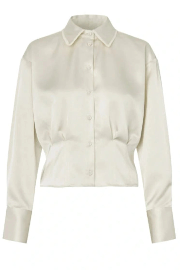 Second Female - Opala Shirt 61192 - 1051 Birch Skjorter 