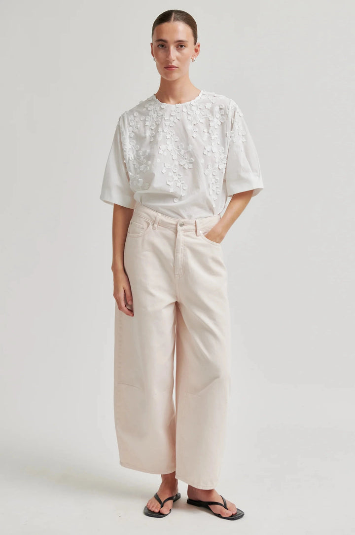 Second Female - Reece Trousers 60633 - 9413 Crystal Pink Bukser 