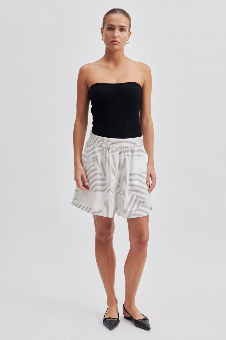 Second Female - Tiarra Shorts - 1039 Vaporous White Shorts 