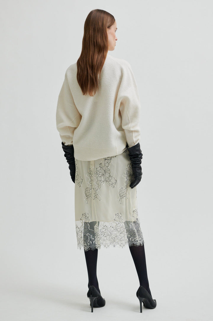 Second Female - Wila Lace Skirt 60340 - 0508 Tofu Nederdele 