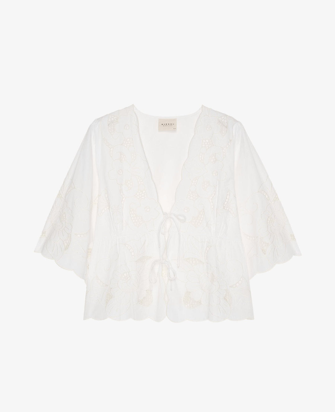 Sissel Edelbo - Adeline Top SE 1797 - Ecru Bluser 