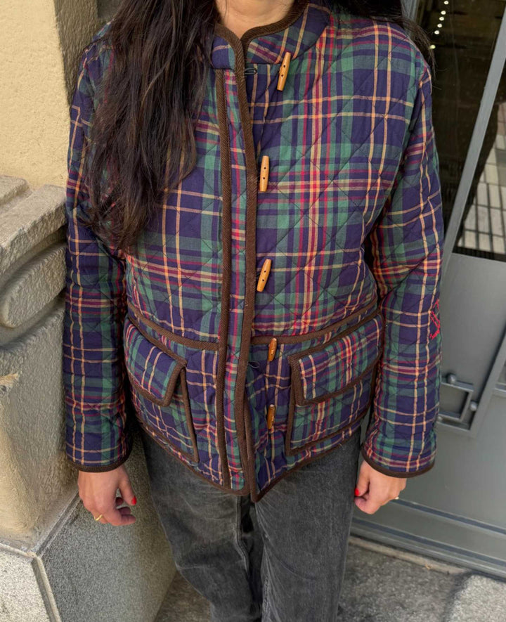 Sissel Edelbo - Adriane Jacket Se 2005 - Green Checks Jakker 