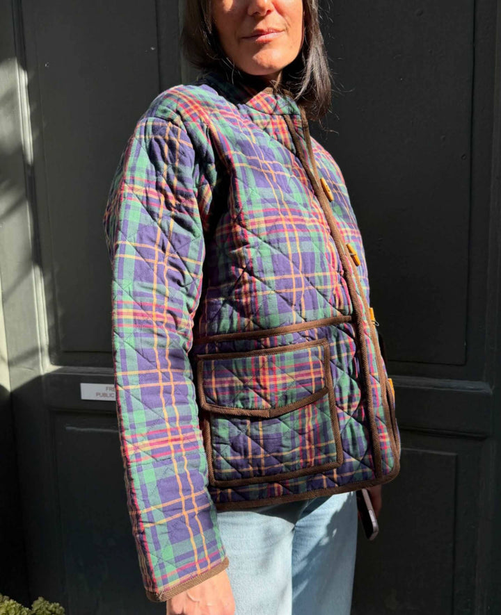 Sissel Edelbo - Adriane Jacket Se 2005 - Green Checks Jakker 