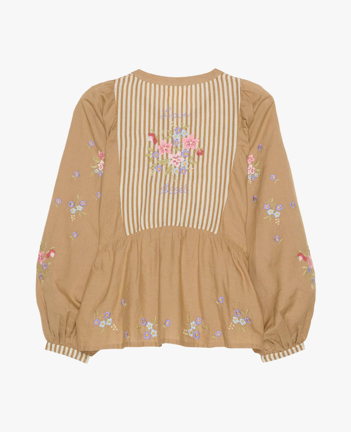 Sissel Edelbo - Bellisima Top SE 1896 - Light Hazel Bluser 