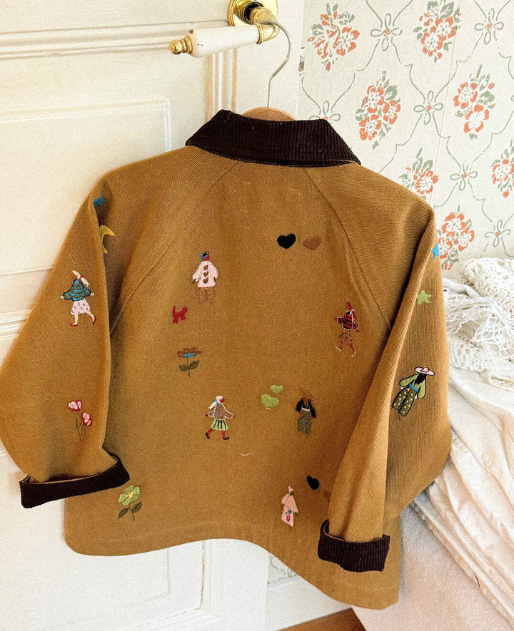 Sissel Edelbo - Cara MINI Jacket SE 1848 - Camel Jakker 