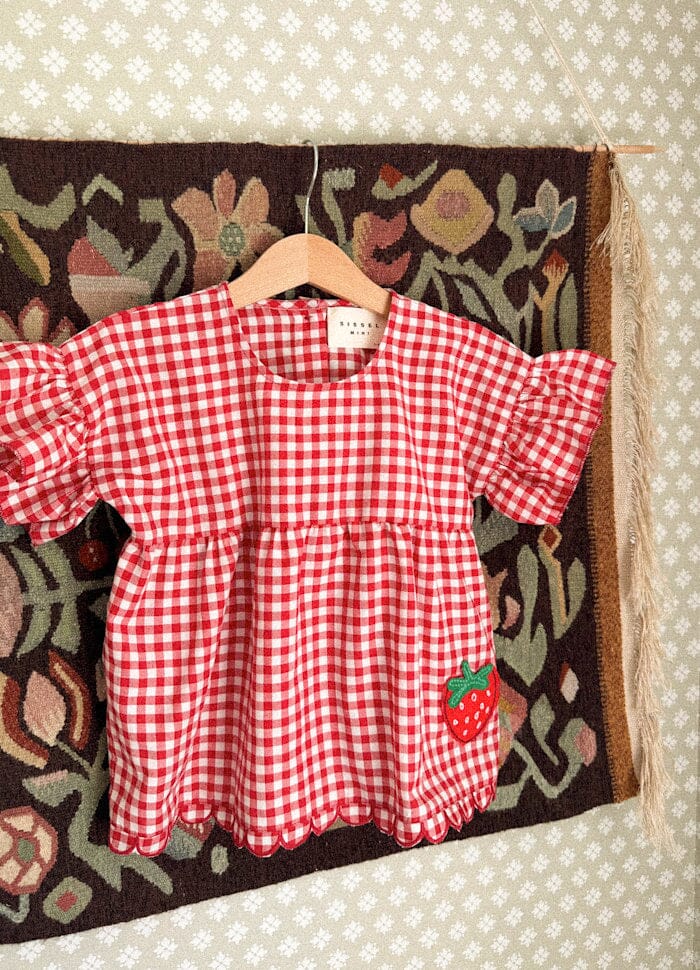 Sissel Edelbo - Charlene MINI Top SE 1849 - Red Checks Toppe 