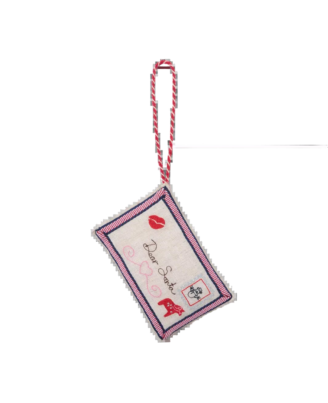 Sissel Edelbo - Christmas Letter Ornament SE 1475 - Santa