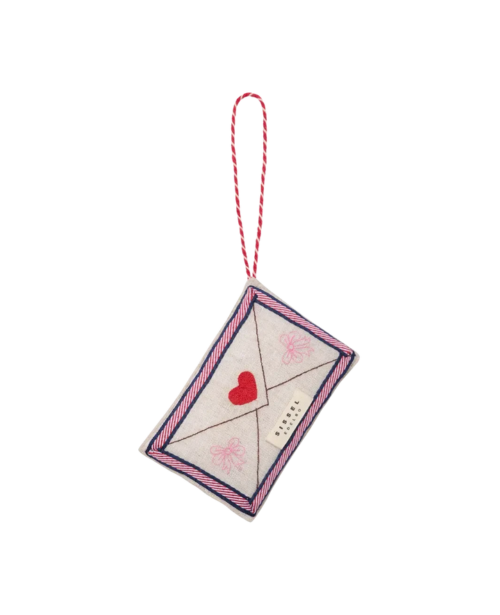 Sissel Edelbo - Christmas Letter Ornament SE 1475 - Santa