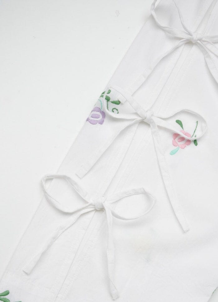 Sissel Edelbo - Coho Organic Cotton Dress SE 1227 - White Flower Kjoler 