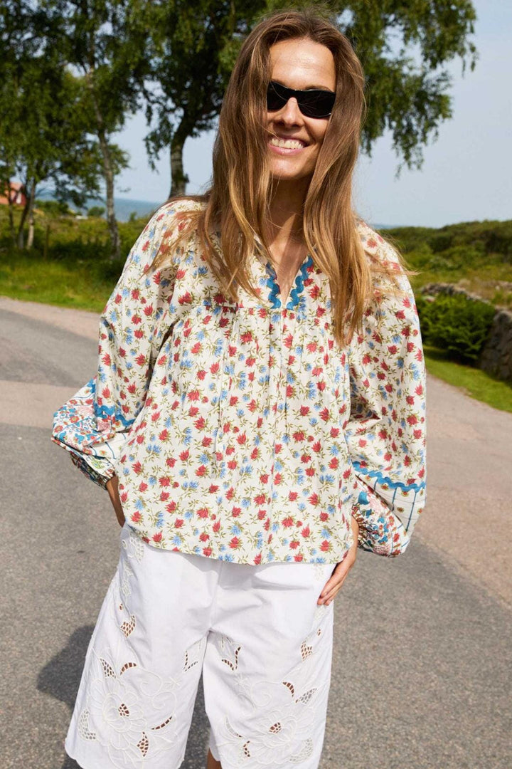 Sissel Edelbo - Coral Top SE 1765 - Rooster Toppe 