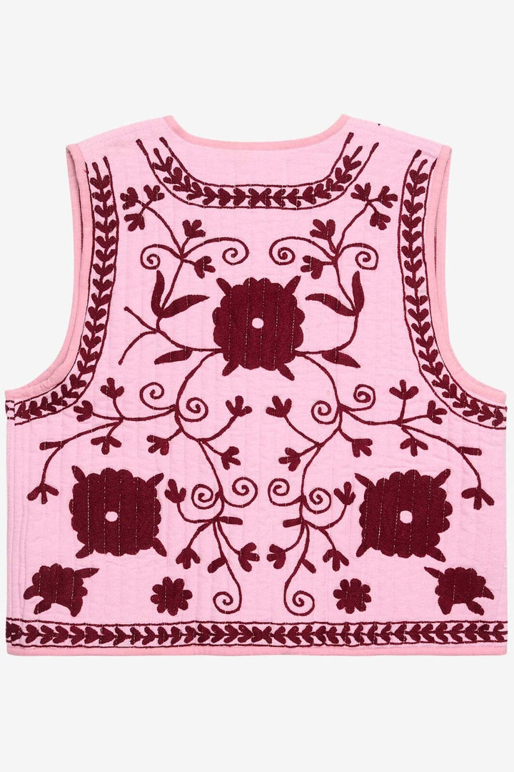 Sissel Edelbo - Honey Vest SE 1581 - Burgundy