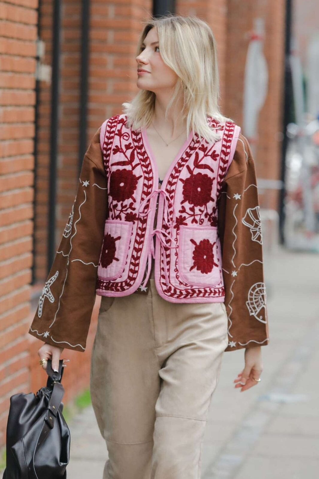 Sissel Edelbo - Honey Vest SE 1581 - Burgundy