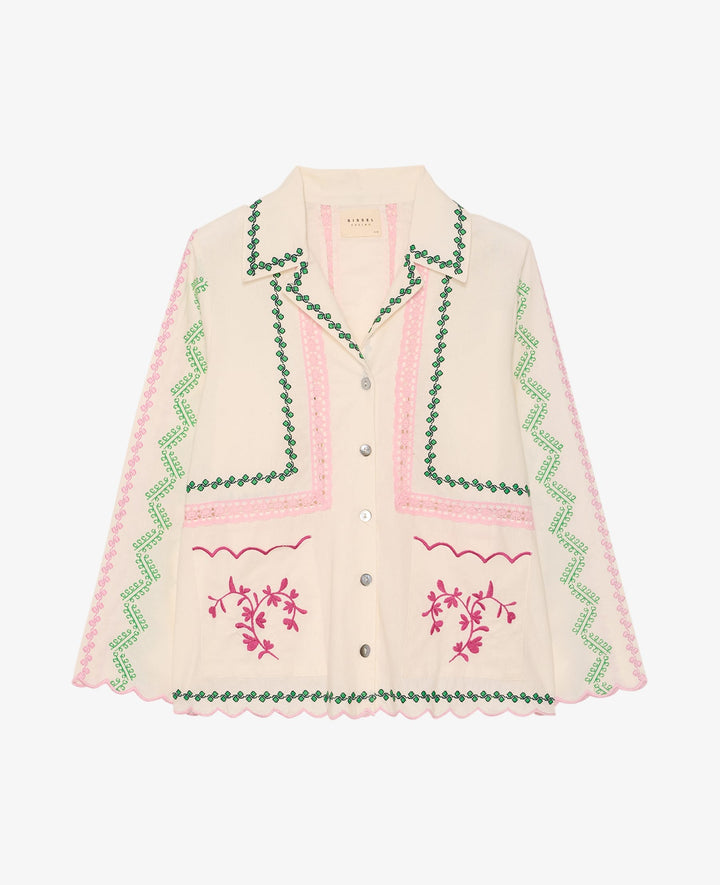 Sissel Edelbo - Jia Shirt SE 1771 - Cream Skjorter 