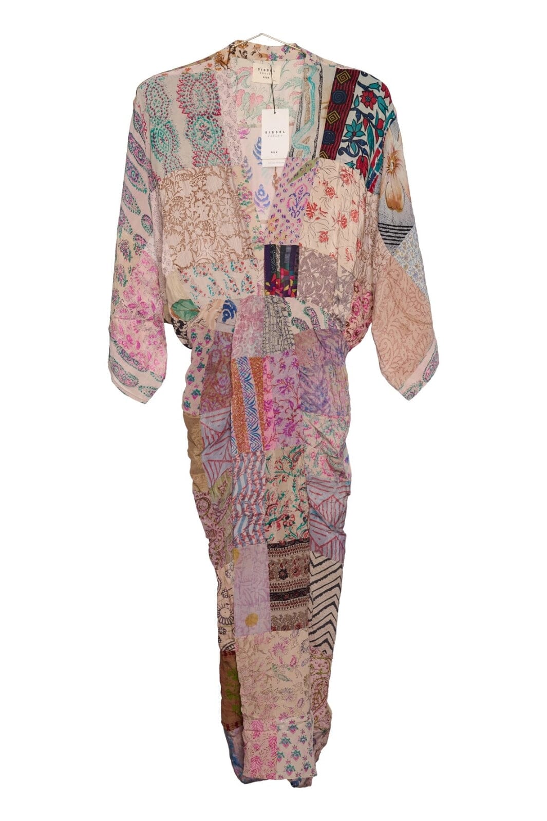 Sissel Edelbo - Juno SILK Patchwork Dress SE 1586-1 - No. 64