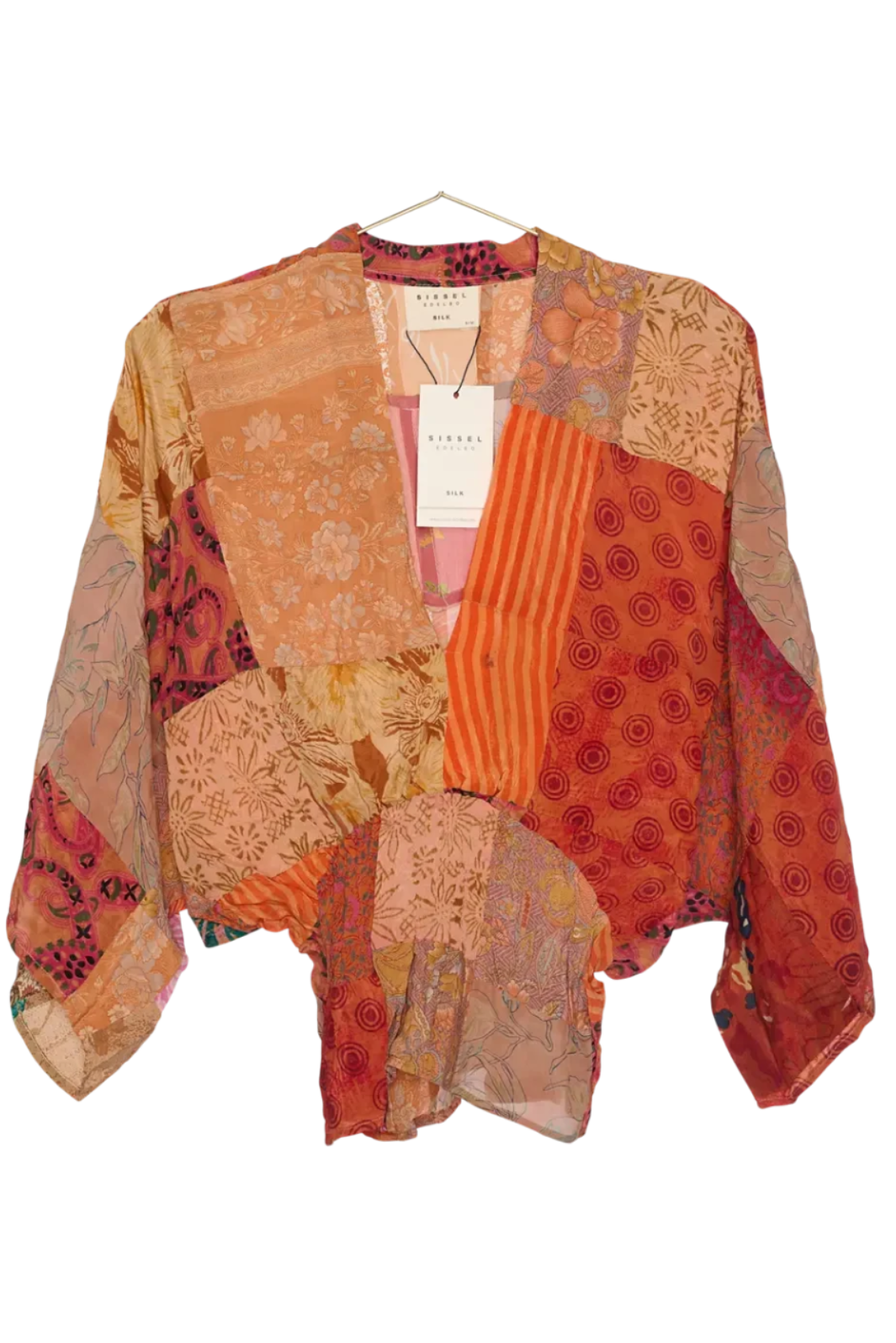 Sissel Edelbo - Juno SILK Patchwork Top SE 1755-1 - No. 136