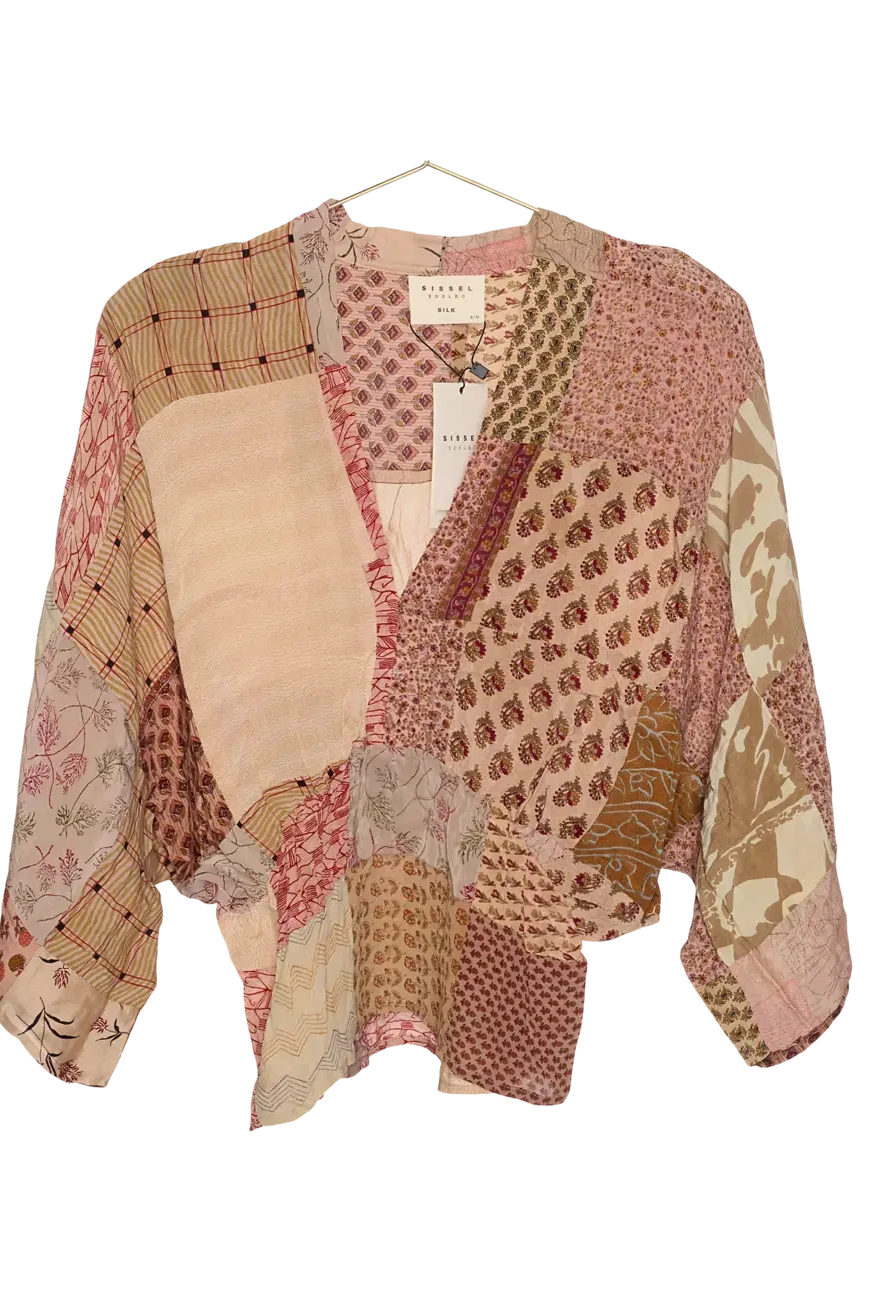 Sissel Edelbo - Juno SILK Patchwork Top SE 1755-1 - No. 162