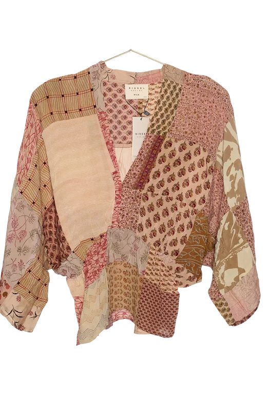 Sissel Edelbo - Juno SILK Patchwork Top SE 1755-1 - No. 162