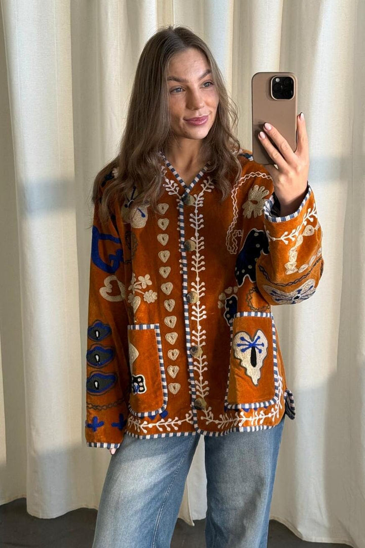 Sissel Edelbo - Maggie Jacket SE 1921 - Velvet Brown