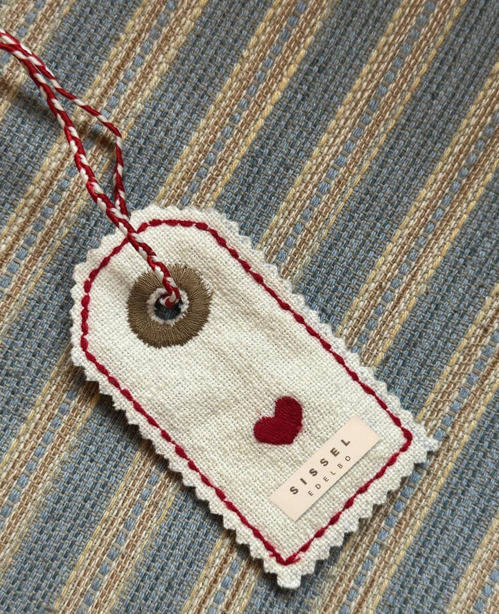 Sissel Edelbo - Manilla Tag Ornament SE 1734 - Snow