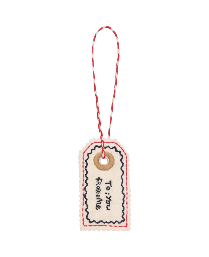 Sissel Edelbo - Manilla Tag Ornament SE 1734 - Snow
