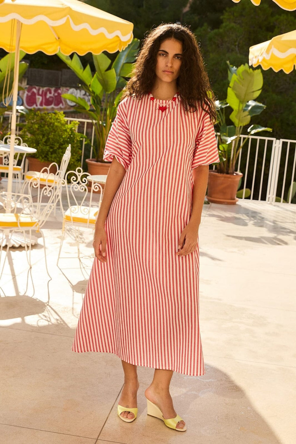 Sissel Edelbo - Mendez Dress SE 1618 - Red White