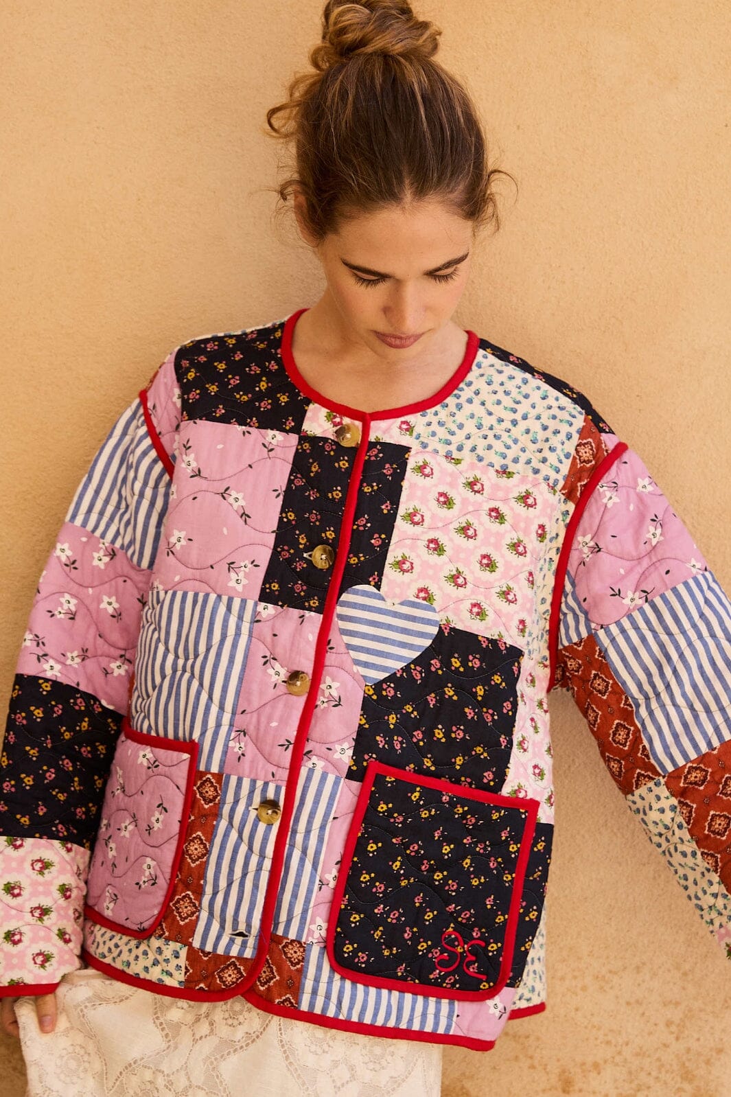 Sissel Edelbo - Mojo Jacket SE 1594 - Floral Patchwork