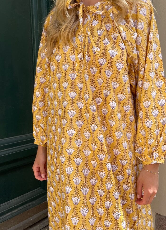 Sissel Edelbo - Nelle Dress SE 1378 - Yellow Tinkerbell Kjoler 