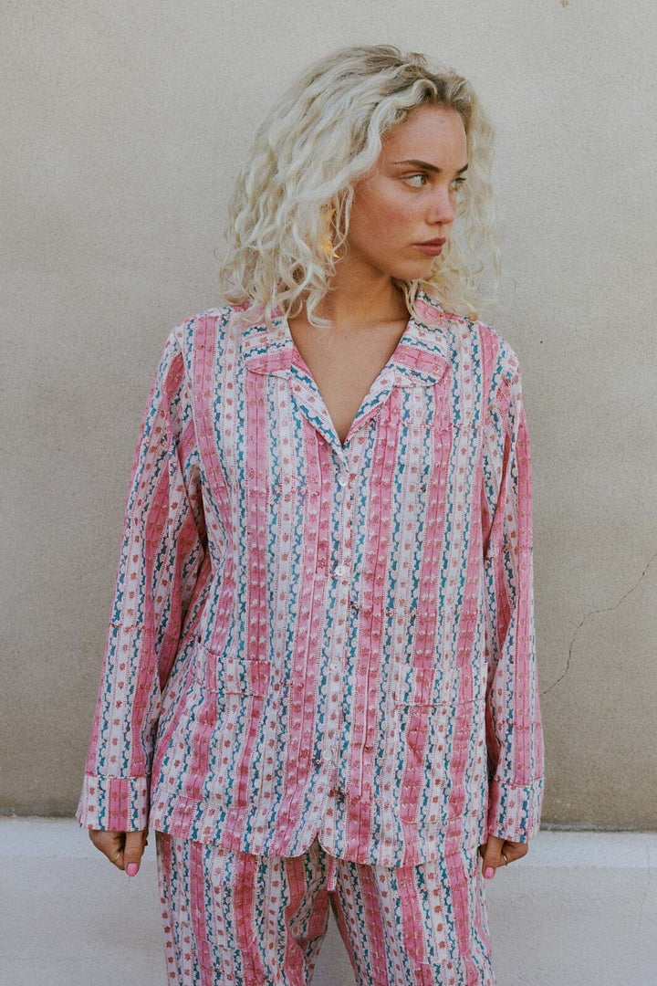 Sissel Edelbo - Nuit Pyjamas Set SE 1702 - Old Rose