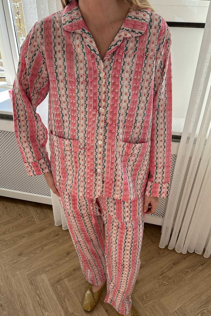 Sissel Edelbo - Nuit Pyjamas Set SE 1702 - Old Rose