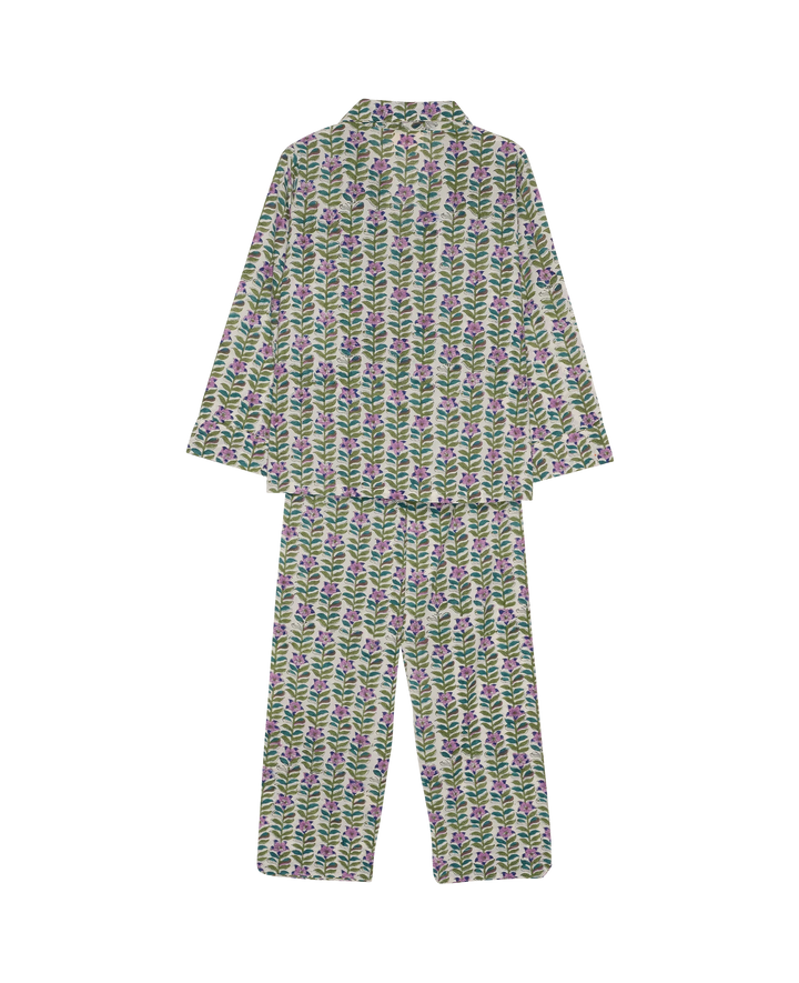 Sissel Edelbo - Nuit pyjamas Set SE 1911 - Lavender Flower Nattøj 