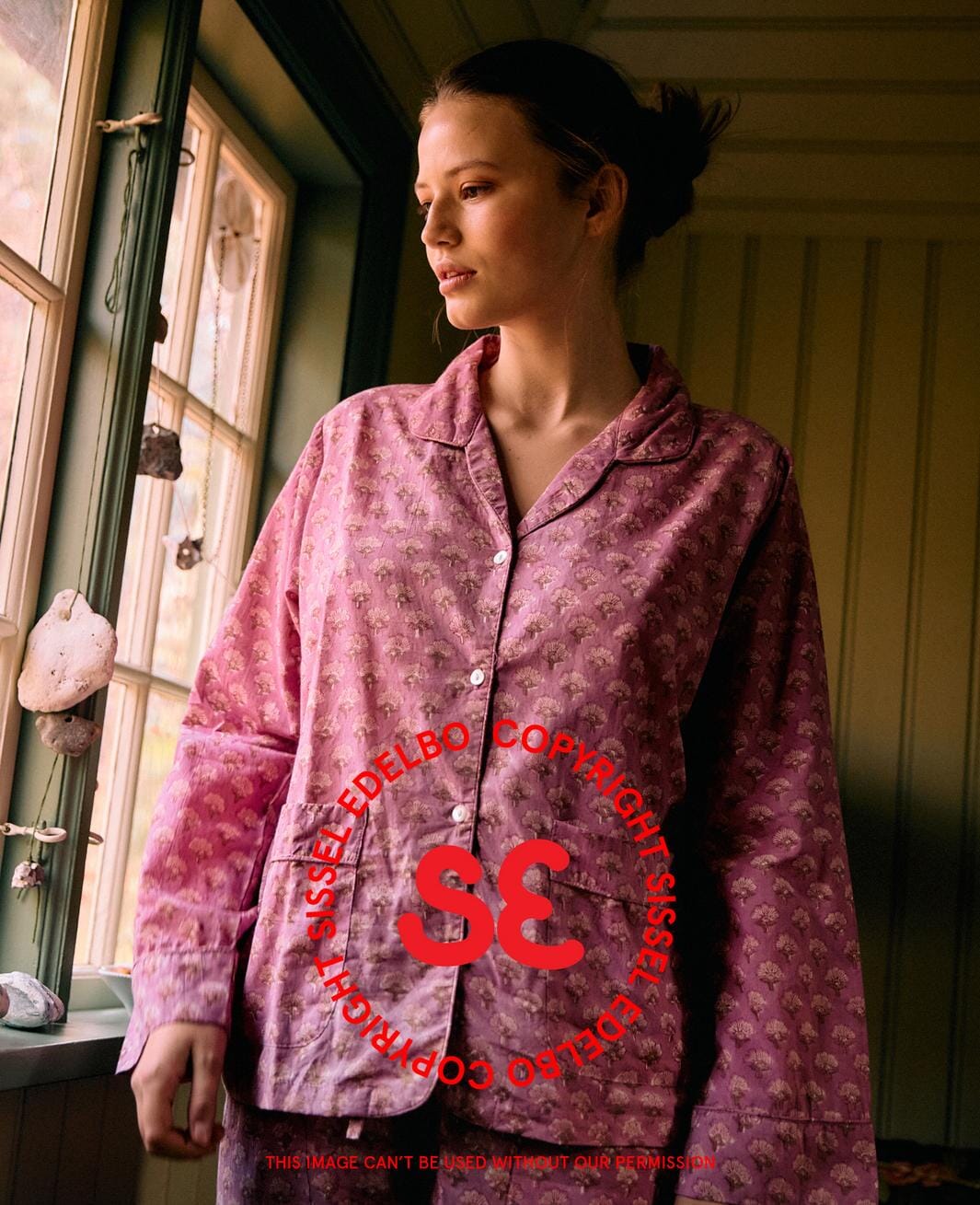 Sissel Edelbo - Nuit Pyjamas Set SE 2033 - Rose