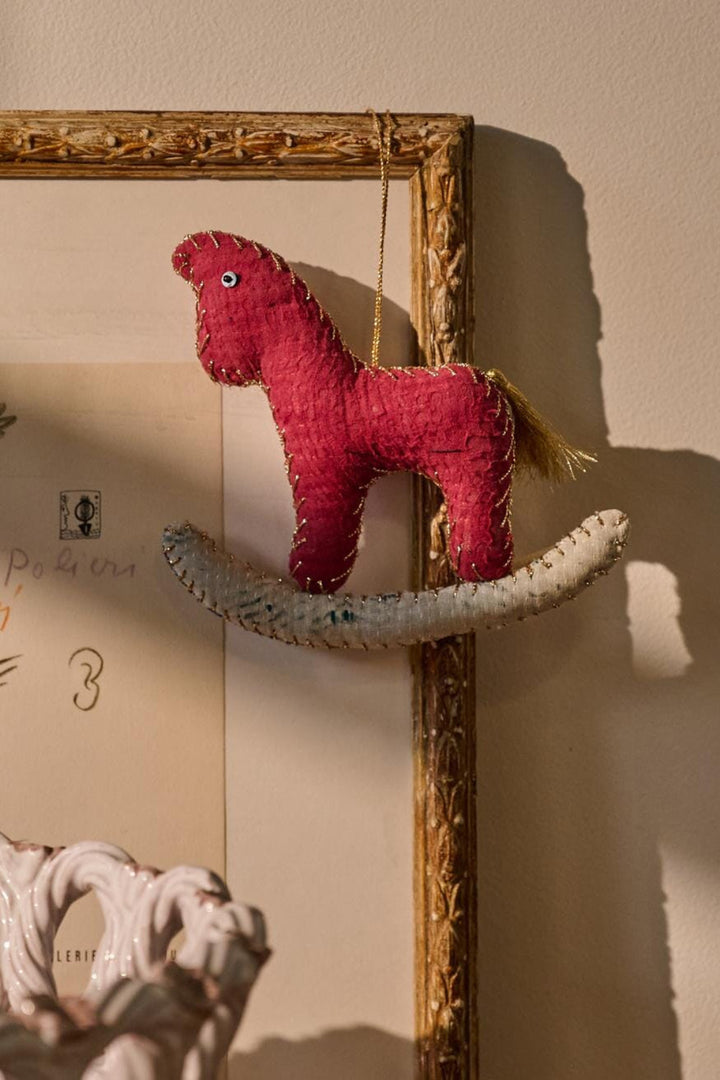 Sissel Edelbo - Rocking Horse Ornament SE 1123 - Beautyful Jim Key