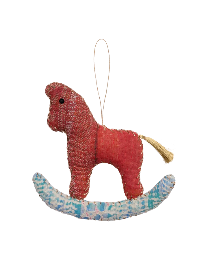 Sissel Edelbo - Rocking Horse Ornament SE 1123 - Cappocino