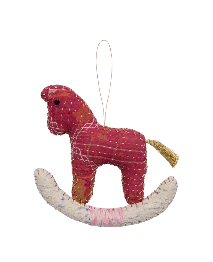Sissel Edelbo - Rocking Horse Ornament SE 1123 - Dark Latte