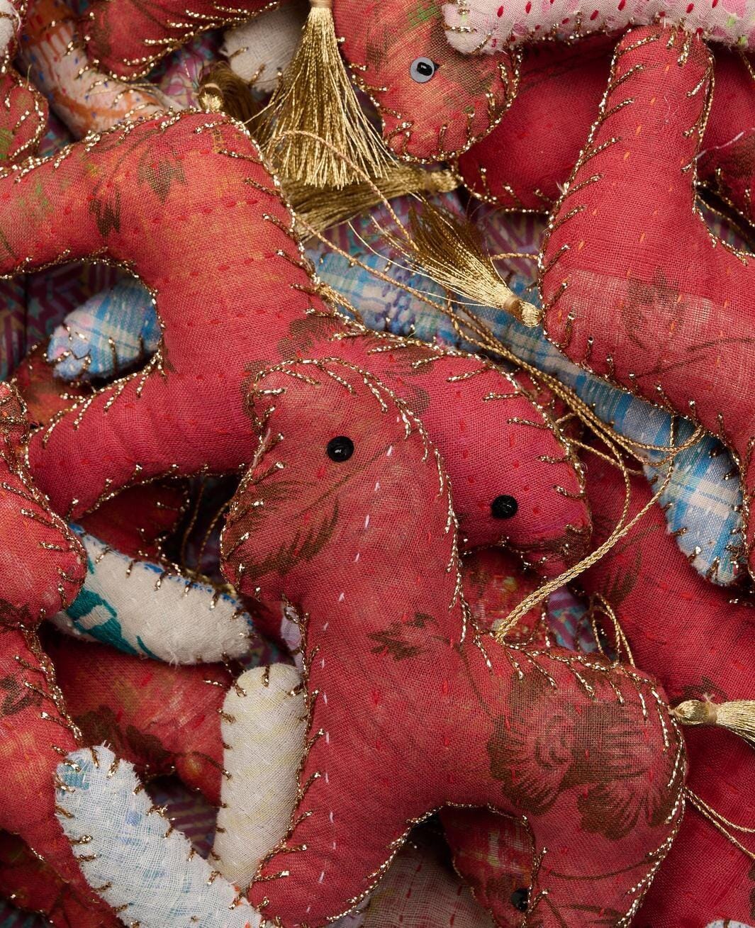 Sissel Edelbo - Rocking Horse Ornament SE 1123 - Rose of Kelpie