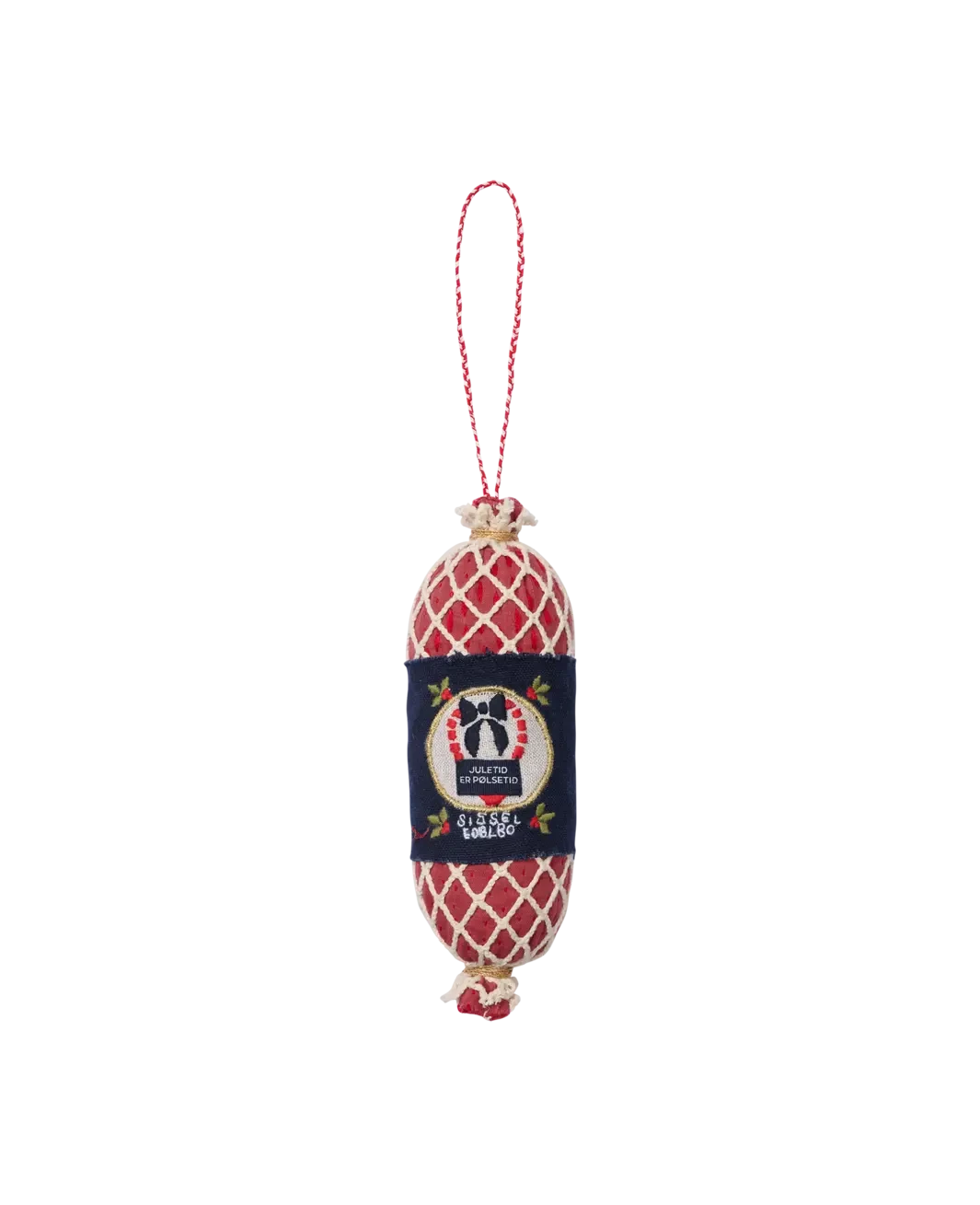 Sissel Edelbo - Sausage Ornament SE 1476 - Red