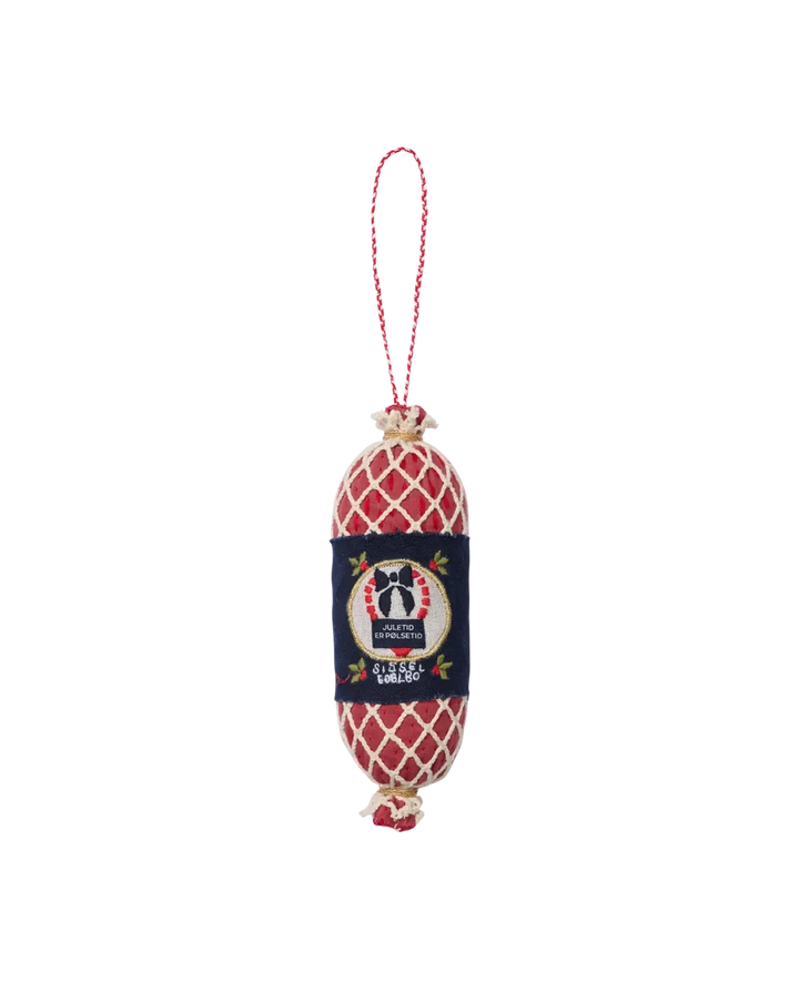 Sissel Edelbo - Sausage Ornament SE 1476 - Red