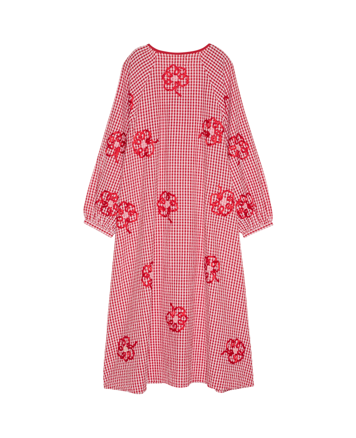 Sissel Edelbo - Sunny Dress SE 1913 - Red Checks Kjoler 