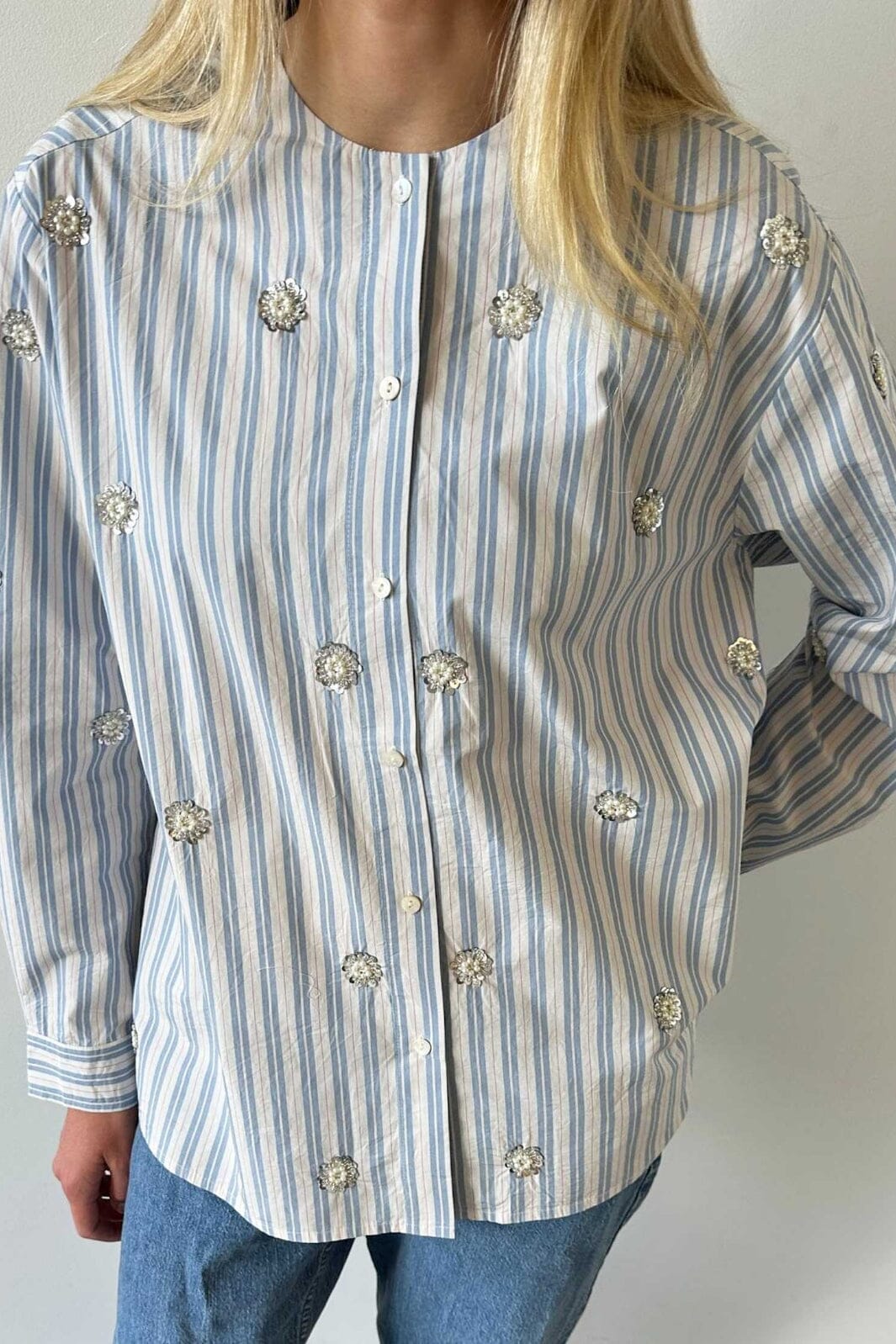 Sissel Edelbo - Vanilla Shirt SE 1711 - Dusty Stripes