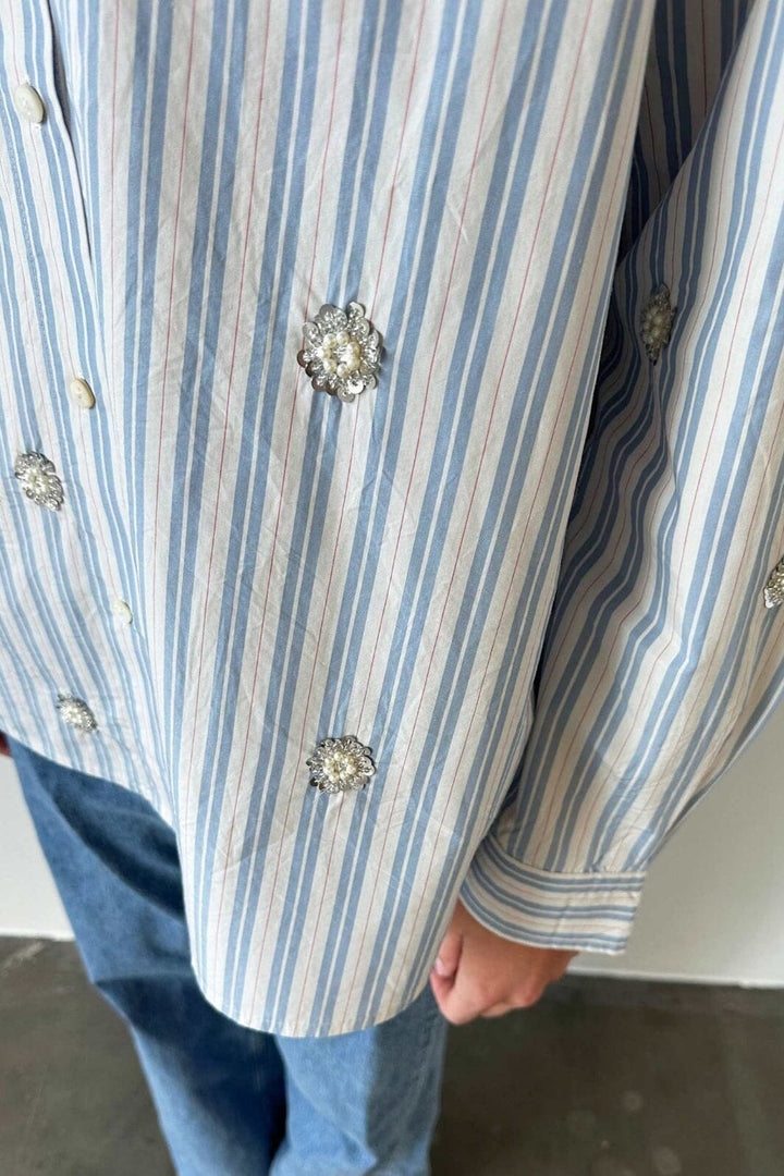 Sissel Edelbo - Vanilla Shirt SE 1711 - Dusty Stripes