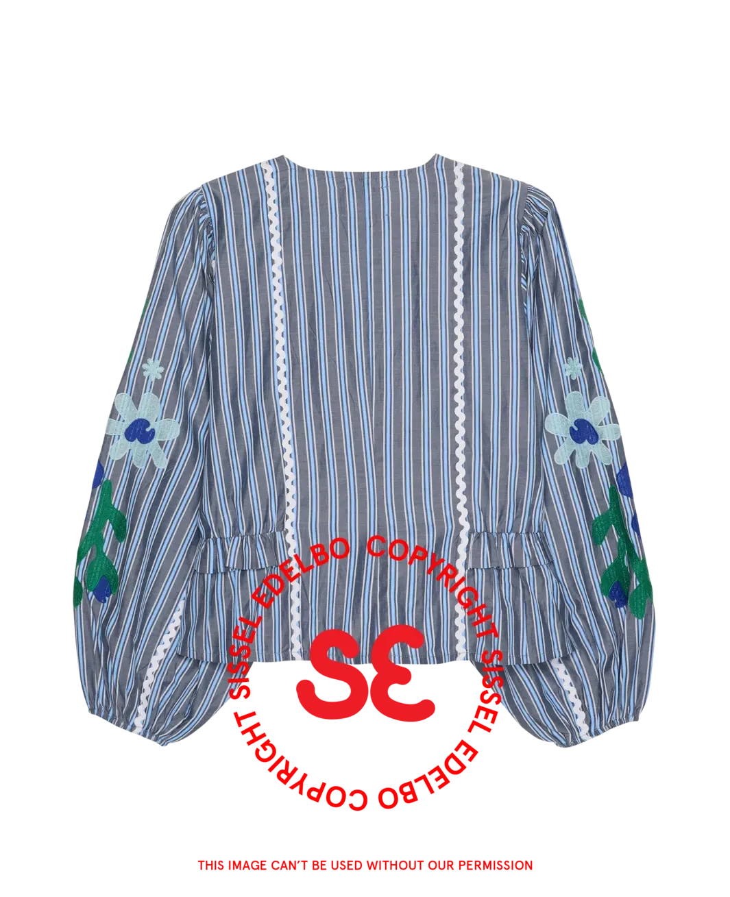 Sissel Edelbo - Veda Top SE 2044 - Grey Stripes