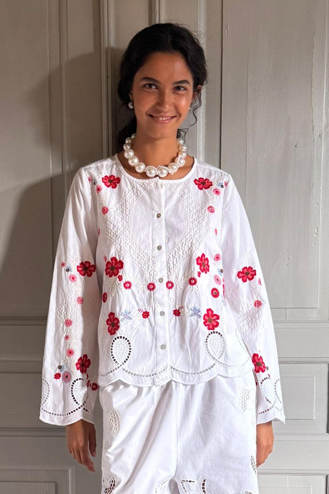 Sissel Edelbo - Vitus shirt SE 1916 - White Bluser 