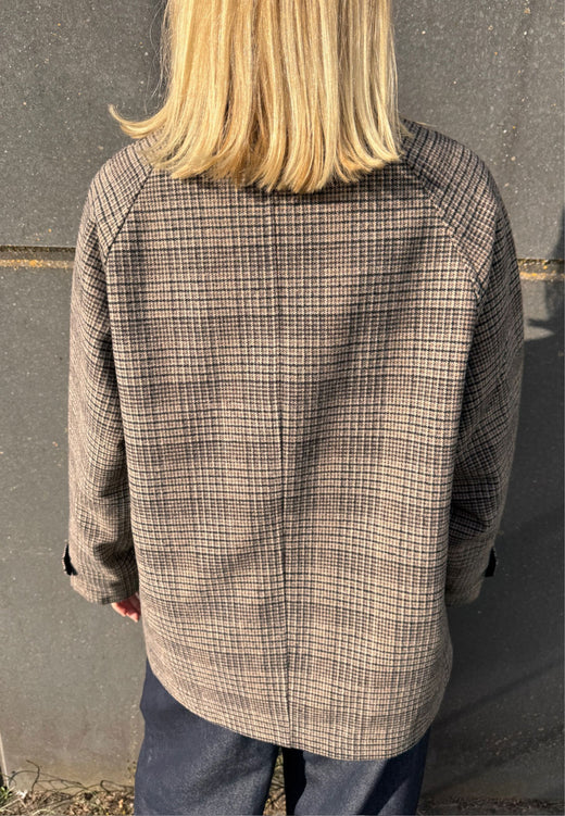 Sisters Point - Caleb-N.Midi1 20079 - 201 - Brown Check Jakker 
